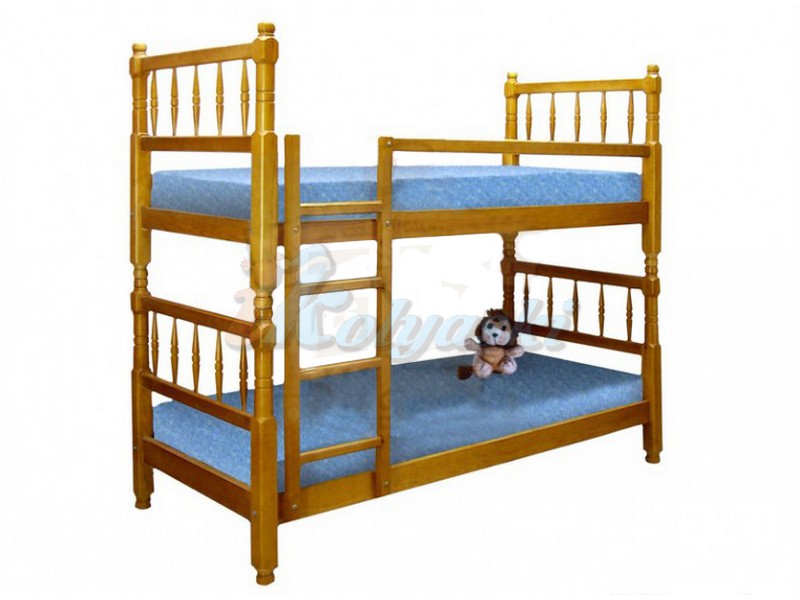 Двухъярусная детская кровать Наф-Наф разборная, массив, двухъярусная детская кровать, детская двухъярусная кровать, двухэтажная кровать, детские двухъярусные кровати, детская двухъярусная кровать купить, двухъярусная детская кровать купить дешево