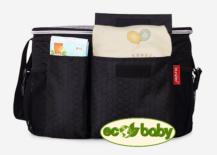 Термо сумка для детской коляски, сумка для мамы на коляску Ecobaby, модель Insular, артикул ЕС-002, цвет Orange - Оранжевый. Термо сумка для детской коляски, сумка для мамы на коляску Ecobaby, модель Insular, артикул ЕС-002, купить термо сумку на коляску, термосумка на коляску, купить термосумку на коляску, сумка холодильник.