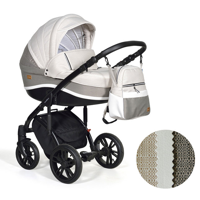 Коляска 2 в 1 Indigo Caiman Active для детей от рождения и до 3-х лет, цвет Cm-01