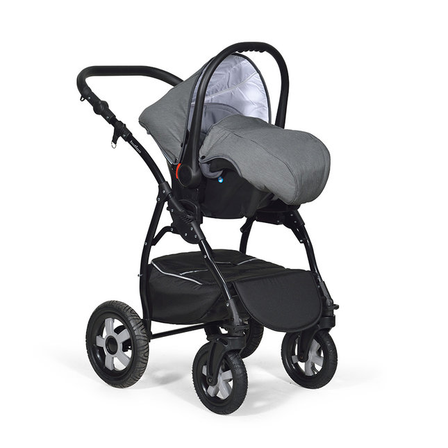 Автолюлька, переноска, автокресло для новорожденного входит в комплект коляски Indigo Special 18 f 3 в 1, ставится на раму коляски лицом к себе или лицом вперед