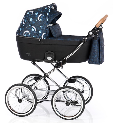 Roan Coss Classic коляска для новорожденных на больших колесах новые цвета 2020 - купить в интернет-магазине Иколяски в Москве с доставкой по РФ - цвет born to shine