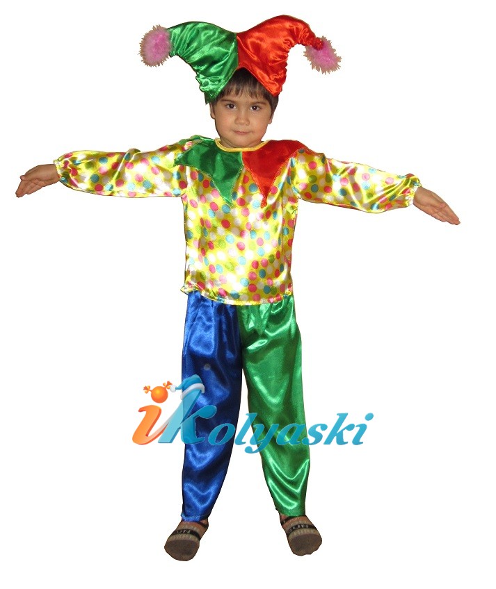 Костюм Петрушки, детский карнавальный костюм Скомороха, детский костюм петрушки, костюм скомороха, детский карнавальный костюм, костюм петрушки для детей, костюм петрушки купить, куплю костюм петрушки