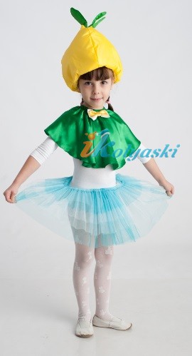 Детский карнавальный костюм Лука, Лук-Чиполлино безразмерный. Лапландия.