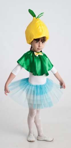Детский карнавальный костюм Лука, Лук-Чиполлино безразмерный. Лапландия.