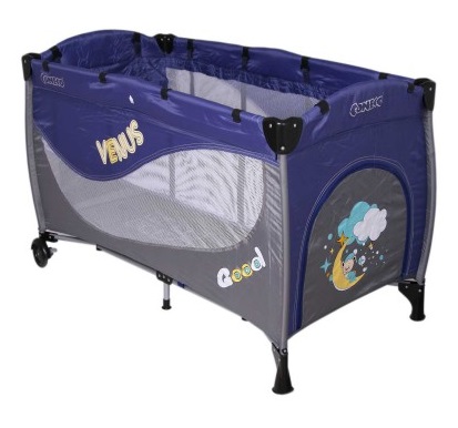 Детский манеж-кровать с москитной сеткой, 2 уровня, Coneco Venus Blue-Violet - Конеко Венус Сине-фиолетовый.   Детский манеж-кровать с москитной сеткой Coneco Venus, купить детский манеж кровать, детский манеж кровать купить, складной манеж кровать,  манеж-кровать, манеж кровать интернет магазин, манеж кровать конеко аполло