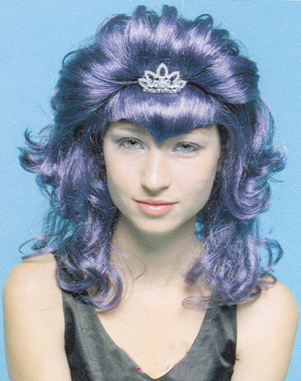 Новогодний карнавальный парик женский, с диадемой фирмы Шампания, артикул Н62213