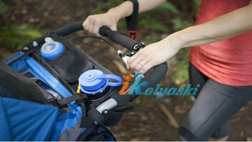 Органайзер на ручку детской коляски, сумка-органайзер на ручку любой коляски универсальный, фирма Ecobaby