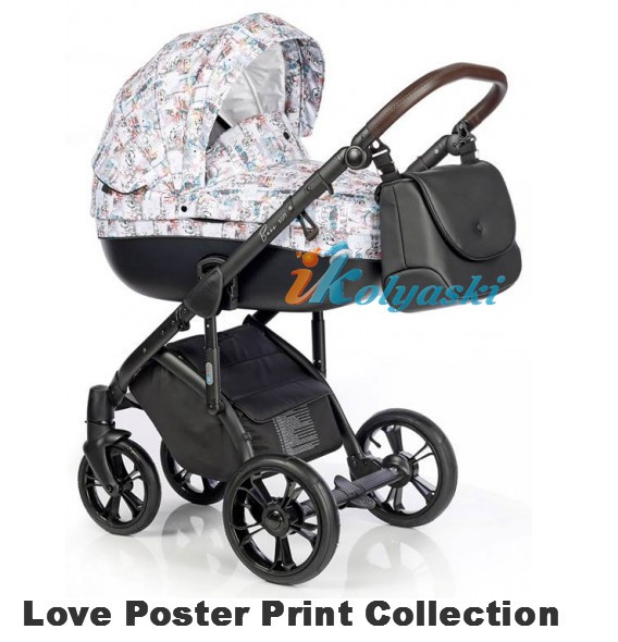 Roan Bass Soft LE 2 в 1, Print Collection,Детская коляска для новорожденных, на поворотных колесах, цвет Secret Gardena Roan Bass Soft LE 2 в 1, Print Collection,Детская коляска для новорожденных, на поворотных колесах, цвет Secret Gardena