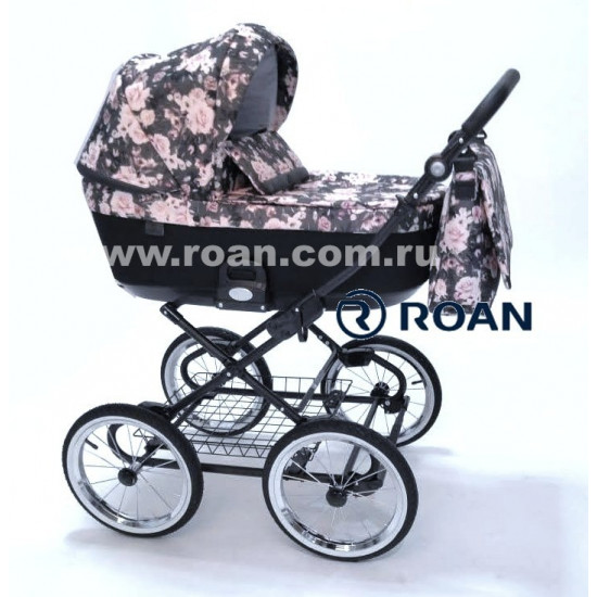 Roan Bloom CLASSIC 2 в 1 детская коляска для новорожденного Роан Блум от 0 до 3 лет купить в интернет-змагазине Иколяски в Москве с доставкой по РФ