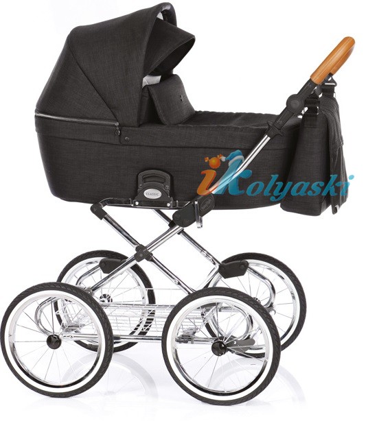 Roan Coss Classic коляска люлька для новорожденного на больших колесах новинка