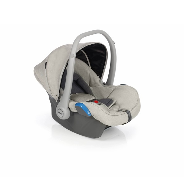 Детское автокресло Roan Kite Classik для новорожденных Роан Кайт Классик, автолюлька группы 0+, от рождения, до 13 кг, цвет Biege-Grey