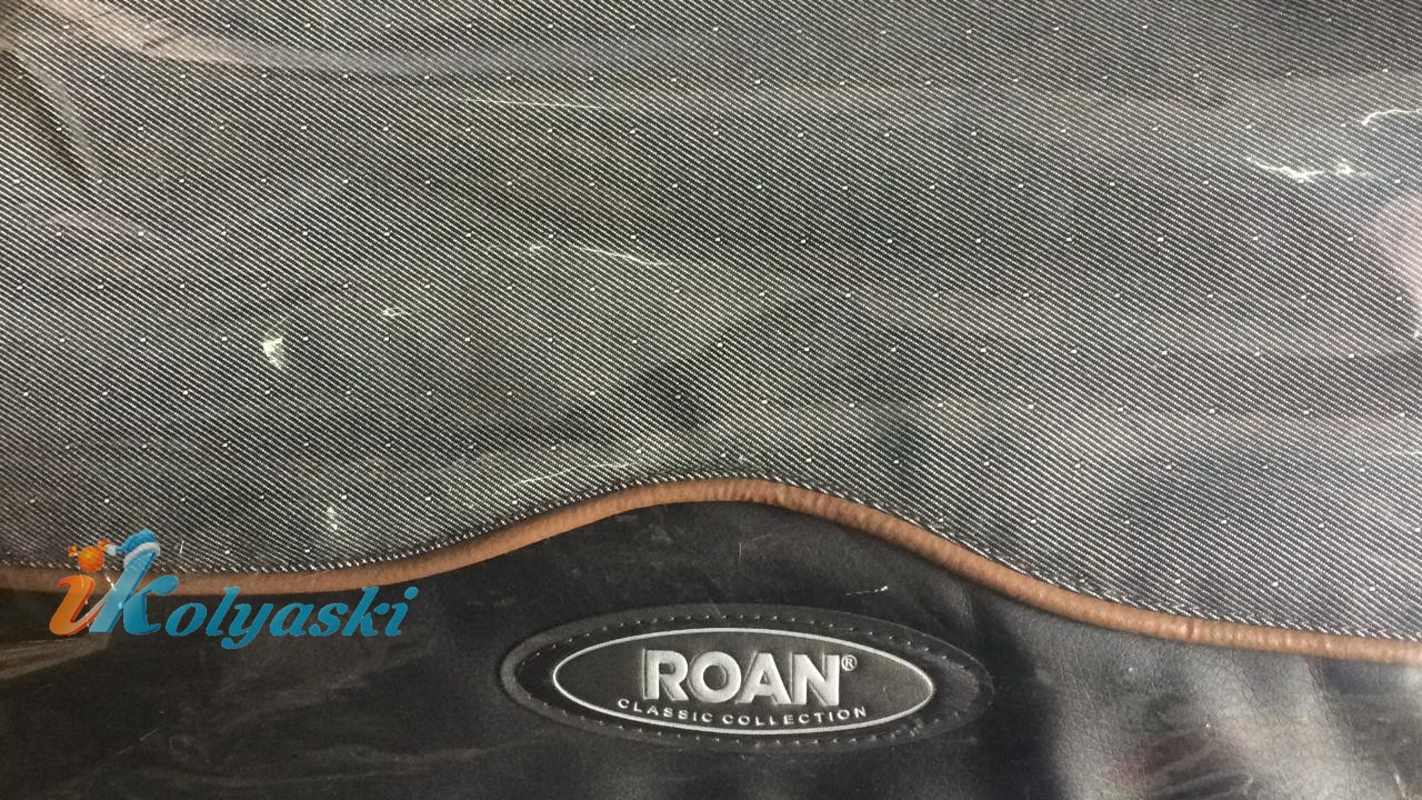 Roan Kortina Luxe Mini Black Dots