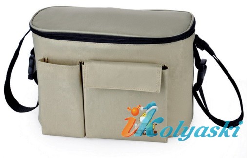  Термо-сумка для детской коляски, сумка-холодильник, cooler bag, thermo bag, фирма Ecobaby, термо сумка для коляски, сумка для коляски купить, сумка холодильник для детской коляски, термо сумка для детской коляски, сумка на ручку детской коляски