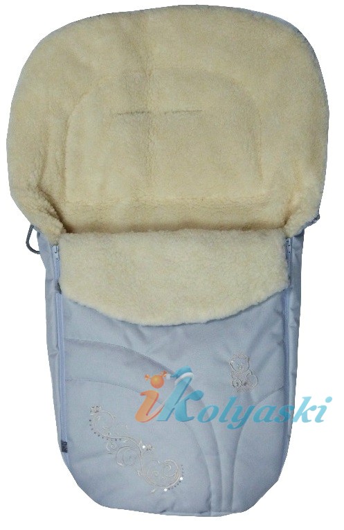 Зимний конверт для новорожденных на выписку Ecobaby - Экобейби, модель Baby Breeze Winter, конверт в коляску, увеличенного размера 94х50 см, БЕЗ ПРОРЕЗЕЙ, цвет СЕРЕБРИСТЫЙ Зимний конверт для новорожденных на выписку Ecobaby - Экобейби, модель Baby Breeze Winter, конверт в коляску, увеличенного размера 94х50 см, БЕЗ ПРОРЕЗЕЙ, цвет СЕРЕБРИСТЫЙ