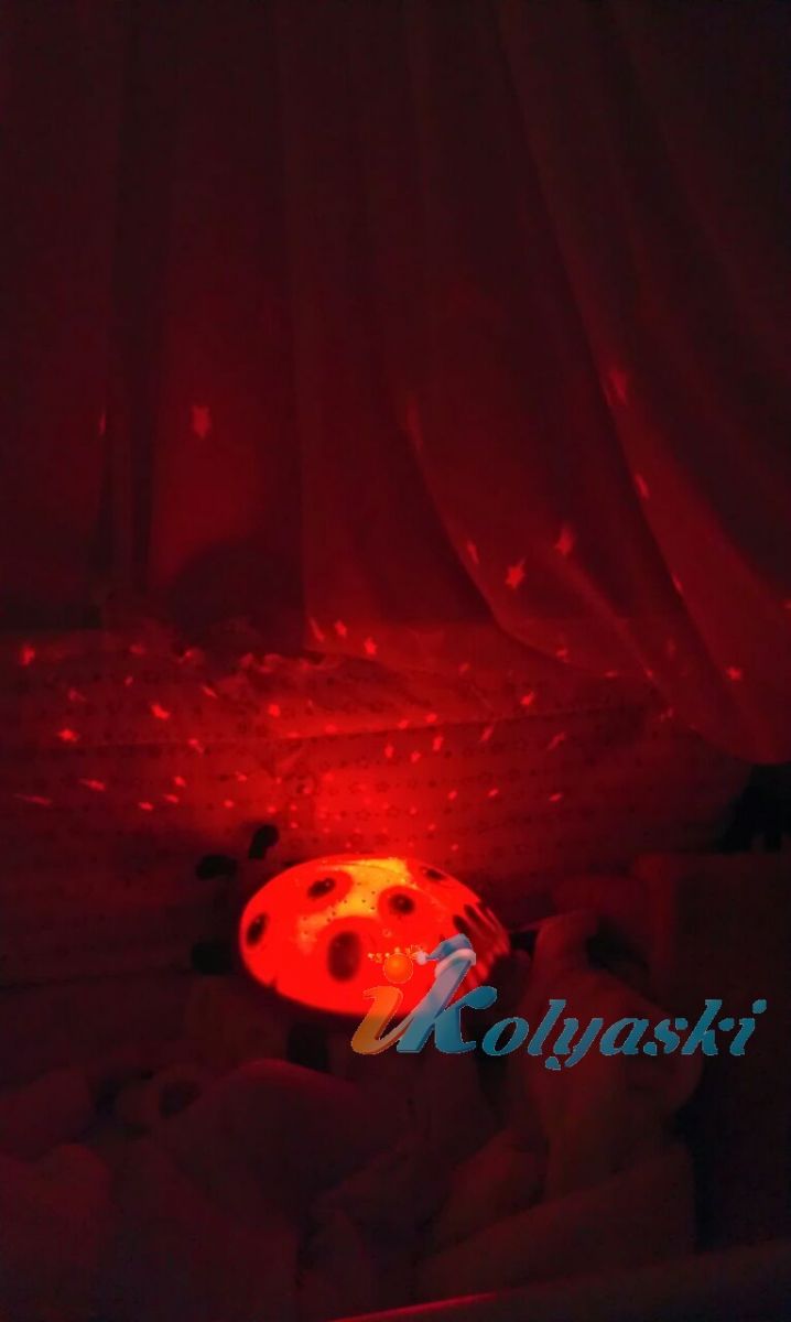 Звездная Божья коровка, купить проектор для ребенка, проектор звездного неба купить, светильник проектор звездного неба, проектор звездного неба, игрушки клауд би, cloud b, купить ребенку подарок, игрушечный проектор, ночник проектор звездного неба